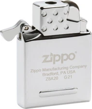 ZIPPO Original Gas Insert Unfilled / Pusher / Flint Ignition / 0.9 G Gas