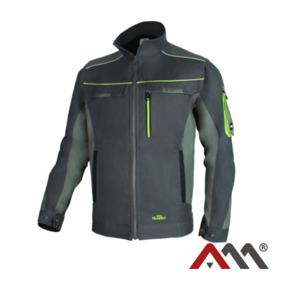 SALE Sicherheitsjacke ArtMas CLASSIC STRETCH SLIM Herrenjacke JACKE Arbeitsjacke