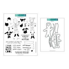 Concord & 9TH Bundled Up Stamp & Bundled Up Die Sets, Retired