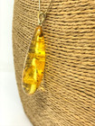 PENDENTIF AMBRE Perle AMBRE BALTIQUE Jaune Miel Naturel Véritable Unique 4,6g...