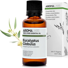 - Eucalyptus Globuleux BIO - Huile Essentielle Chémotypée Et Certifiée AB - 30 M