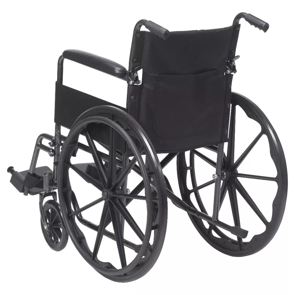 Streak UltraLightweight Wheelchair With FlipBacks Arms & SwingAway