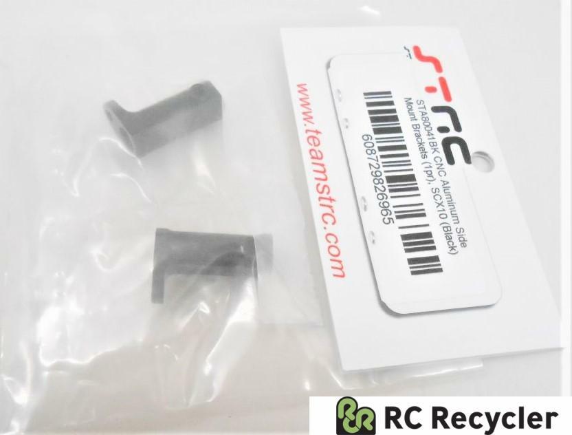 INTEGY CNC Side Rail Mounts For Axial SCX-10 1/10 Scale RC Crawler – Aluminum Model Upgrades (2-Pack) - View #2