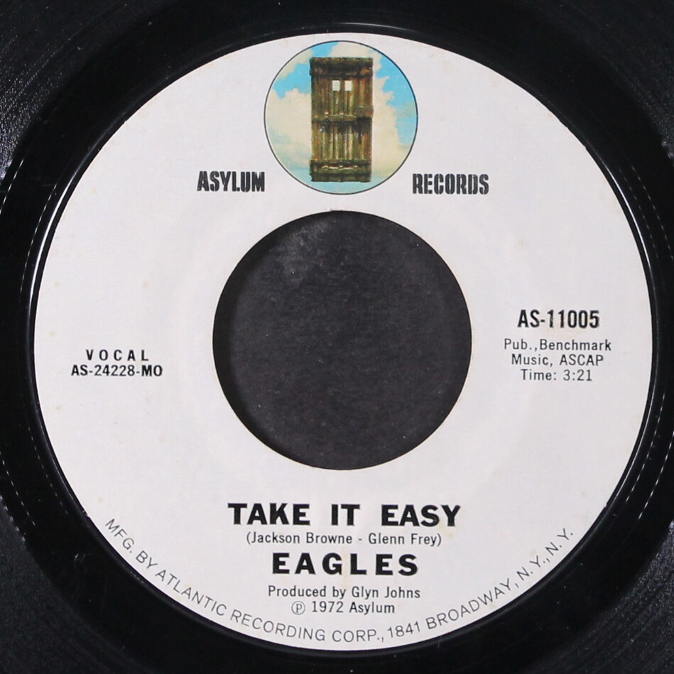 EAGLES: take it easy / get you in the mood ASYLUM 7