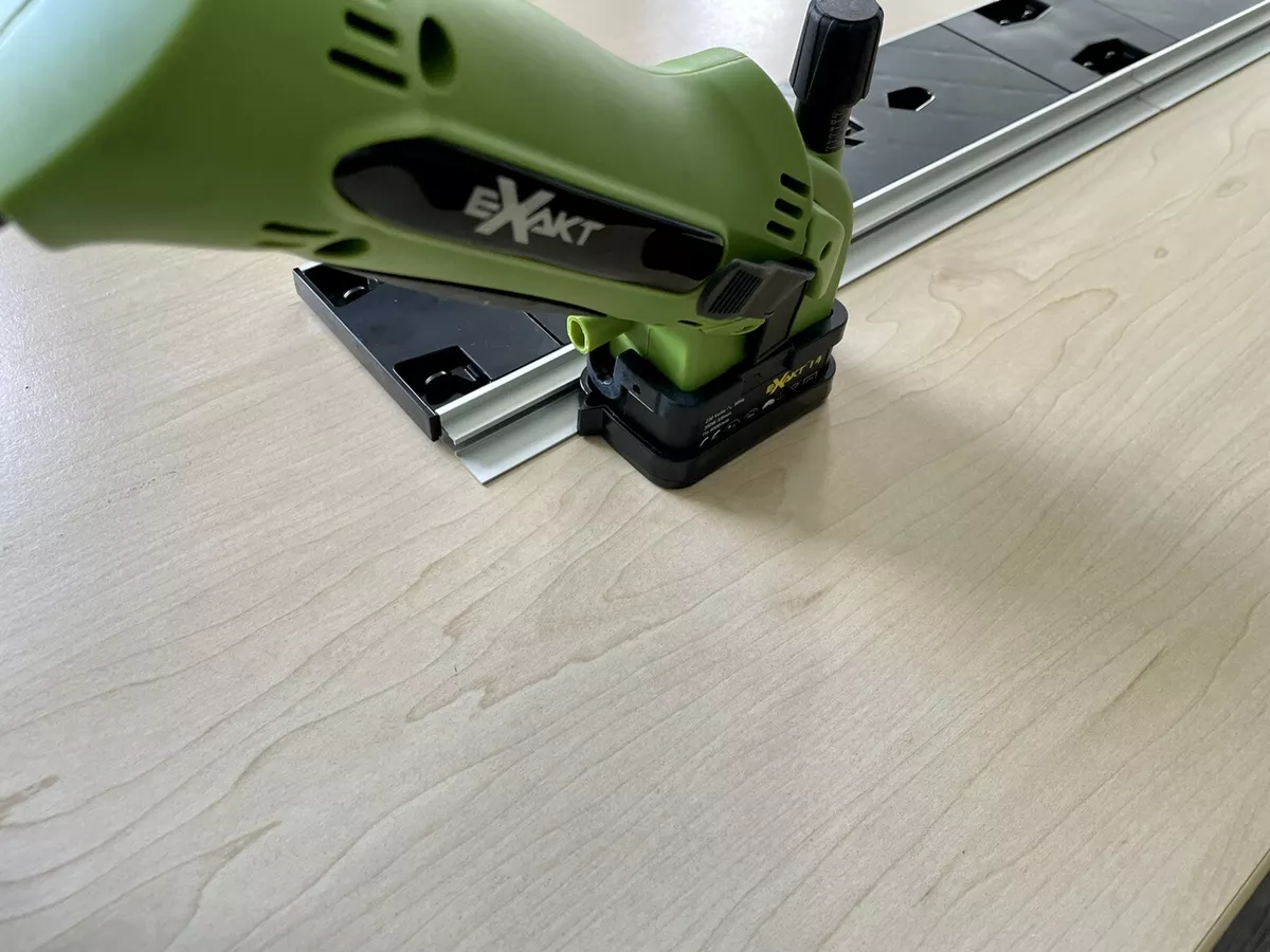 Mini circular saw with guide rail deals