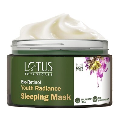 Lotus Botanicals Bio Retinol Youth Radiance Sleeping Mask 50g