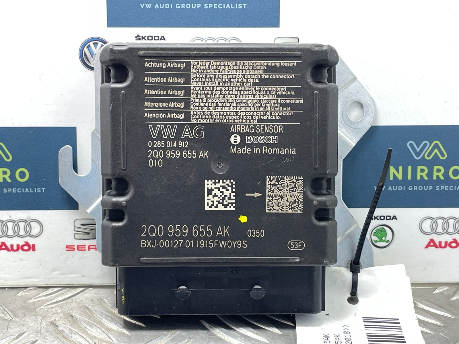 Audi A1 Airbag Module Control Unit 2019 Onwards 2Q0959655AK for  