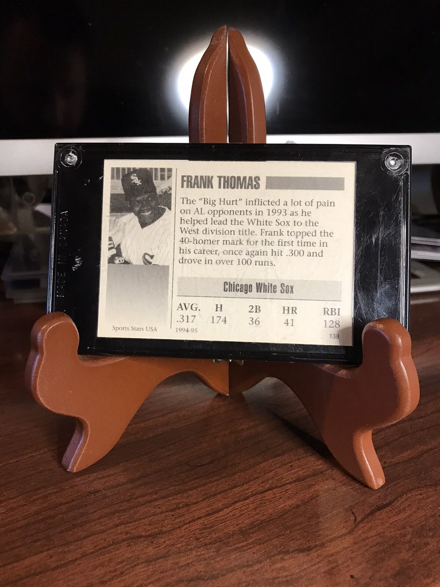 1994-95 Sports Stars USA Frank Thomas 1 of 15,000 Promo Card White