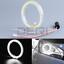 thumbnail 2  - 2pcs 70mm White COB LED Angel Eye Halo Ring Light Driving Headlamp Bulb for Car