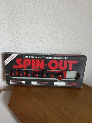 Spin Out Das verrückte Ding mit dem Dreh Spiel Binary Arts