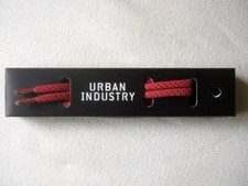 REFLECTIVE SHOE LACES BURGUNDY WITH 3M REFLECTIVE STRANDS 120cm LONG NEW