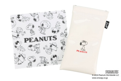 Peanuts Snoopy Glasses Eyeglass Frame JOE COOL ZN241018-14E1 Black