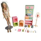 Vintage 2006 Barbie Zoo Doctor Playset Mattel Wildlife Vet Animals Accessories