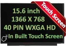 HP 15-fd0123dx LCD Touch Screen Assembly 15.6'' HD 40pins NT156WHM-T04 V8.0 New