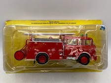 Berliet GAK 20 H2 Camiva Strasbourg 1:43 truck firefighters Diecast Hachette