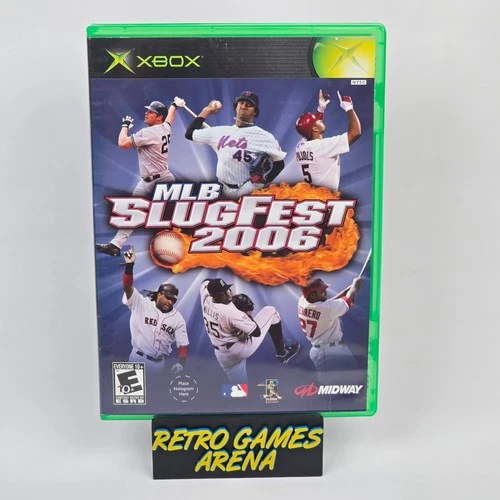 MLB SlugFest 2006 (Original Xbox) Case & Disc
