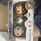 NEW Funko Frozen II Elsa Olaf Anna Pop Vinyl 3 Pack BARNES AND NOBLE Exclusive