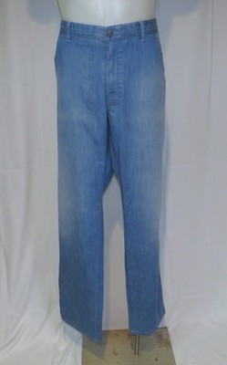 Brioni Stelvio Cotton Blend Denim Blue Jeans Sz 48 NWT $675