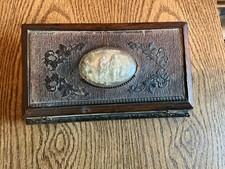 1800s STERLING SILVER DESK SET - WAX SEAL INK PEN