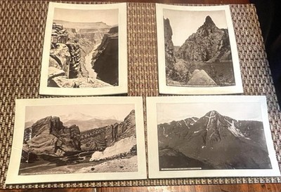 Lot Of 4 Late Victorian Colorado Landmarks PHOTOS Grand Canyon ++ 5x7 