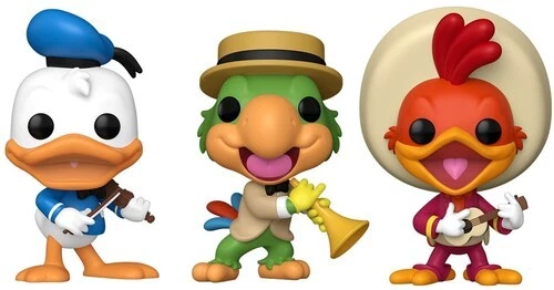 Funko POP! Disney: The Three Caballeros 3-Pack [New Toy] Vinyl Figure, 3 Pack, - product listing photo