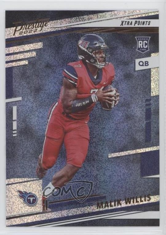 2022 Panini Prestige Rookies Xtra Points Galaxy Malik Willis #303 Rookie RC