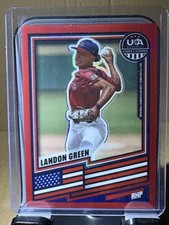 2026 Panini Stars & Stripes Prizm - Landon Green #51 Red Prizm /399