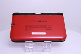 JP Game Nintendo 3DS LL XL Red Black  [Rank :A] Region-locked