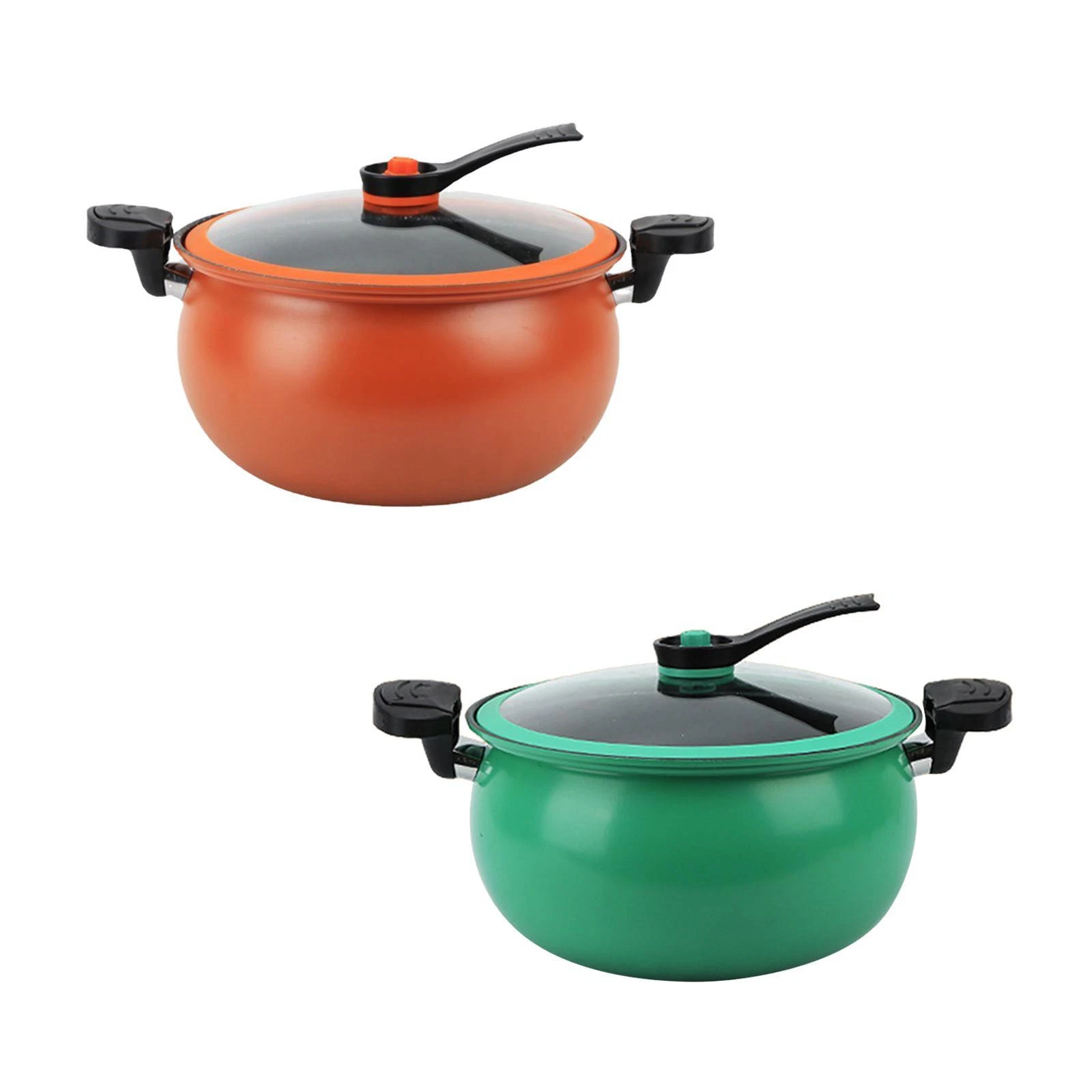 Micro Pressure Cooker Large Capacity Pot for Cereals Pasta Noodle Frying
Opens in a new window or ta