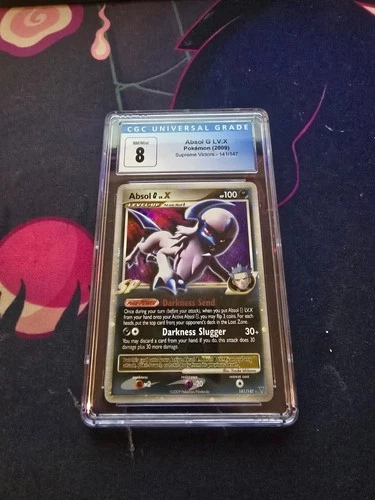 CGC 8 - Absol G LVX 141/147 - Supreme Victors