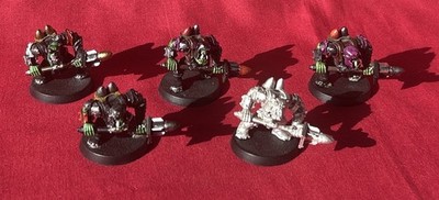 Ork Rokkit Boyz X5 Tank Bustas Metal OOP Warhammer 40k (UB510)