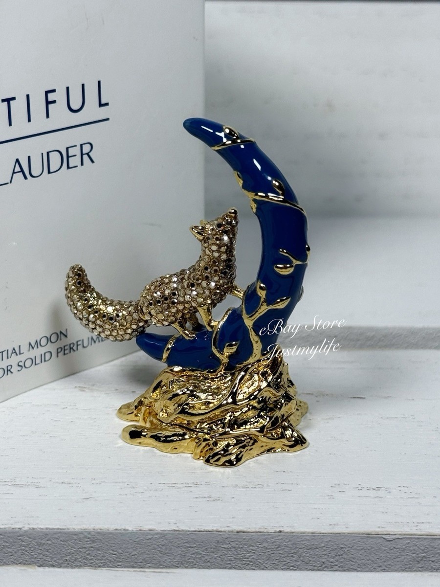 Estee Lauder Celestial Moon Fox Solid Perfume Compact, Limited