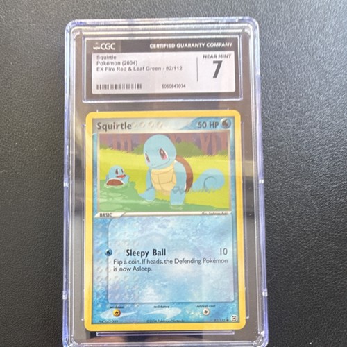 Squirtle graded CGC 7 for sale on eBay