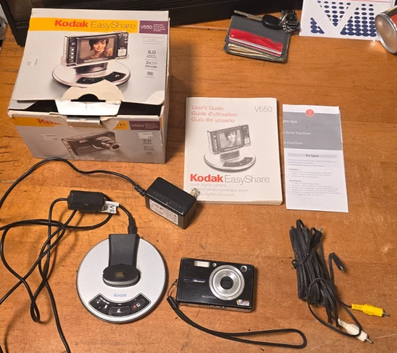 Kodak EasyShare V550 Digital Cameras for Sale | Shop New & Used