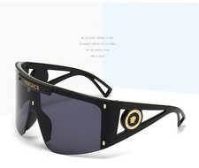 Versace Sunglasses men's Women's style large -frame fashionable sunglasses  Box