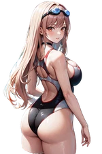 Rapi from Nikke Vinyl Car Decal Sticker 7" Weatherproof