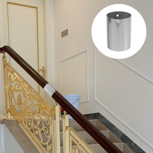 2pcs Stainless Steel Stair Handrail End Cap Metal End Sealing Caps for Wood - Zdjęcie 4 z 12