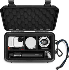 Lekufee Travel Waterproof Hard Case for Insta360 GO Ultra, Standard Bundle, Crea