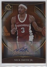 2022 Bowman U Chrome Invicta Orange Refractor 3/25 Nick Smith Jr #BI-2 Auto 0m4q
