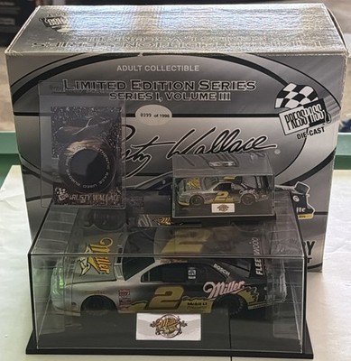 Revell Press Pass #2 Rusty Wallace Miller 25 Years Racing 1996 1:24 Broken Hood
