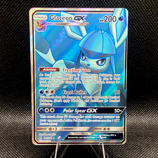 Pokemon Glaceon GX 141/156 SM Ultra Prism Ultra Rare Full Art Holo on eBay