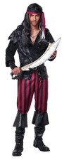 California Costumes Men's Ruthless Rogue Pirate Costume Medium Size M