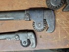 Antique Craftsman Tool Co.  Conneaut Ohio, Pipe Wrench Set, 1907 Patent,Set Of 6 — photo 5