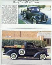 1939 Ford 12 Ton Pickup Truck 4 Pg Review