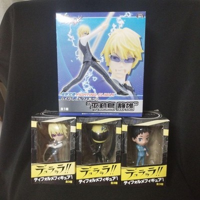 Durarara Figurenset Deformed Figures Dengeki Bunko High Grade Shizuo