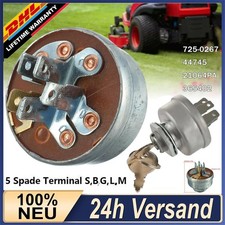 Zündschloss Rasentraktor Aufsitzmäher 5-polig universal für Kommunalfahrzeuge --