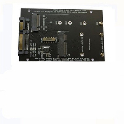 M.2 NGFF/Msata SSD To SATA 3.0 Adapter 2 In 1 Solid-State Drive Converter Card