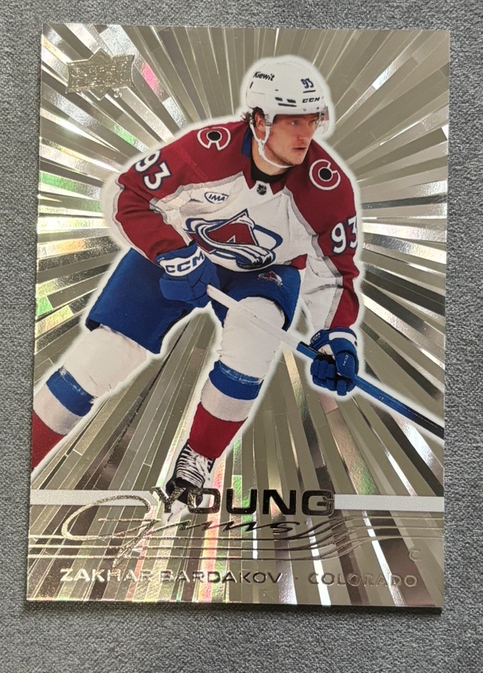 Zakhar Bardakov - 2025-26 Upper Deck Series 2 - Young Guns #477 Outburst (RC)