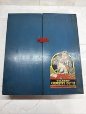 Vintage 1936 GILBERT CHEMISTRY OUTFIT RARE BL...