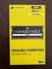 CORSAIR Vengeance 32GB 262-Pin DDR5 SO-DIMM DDR5 4800 (PC4 38400) Laptop Memory